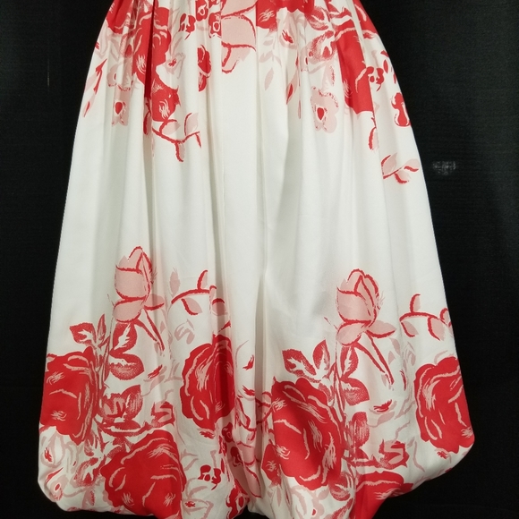 Forever twenty one strapless floral dress. M - Picture 3 of 12